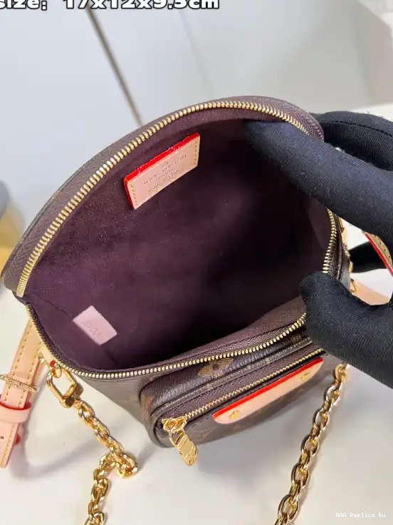 AAA Replica Ru BUMBAG-17-12-9.5CM LOUIS VUITTON MINI 0525